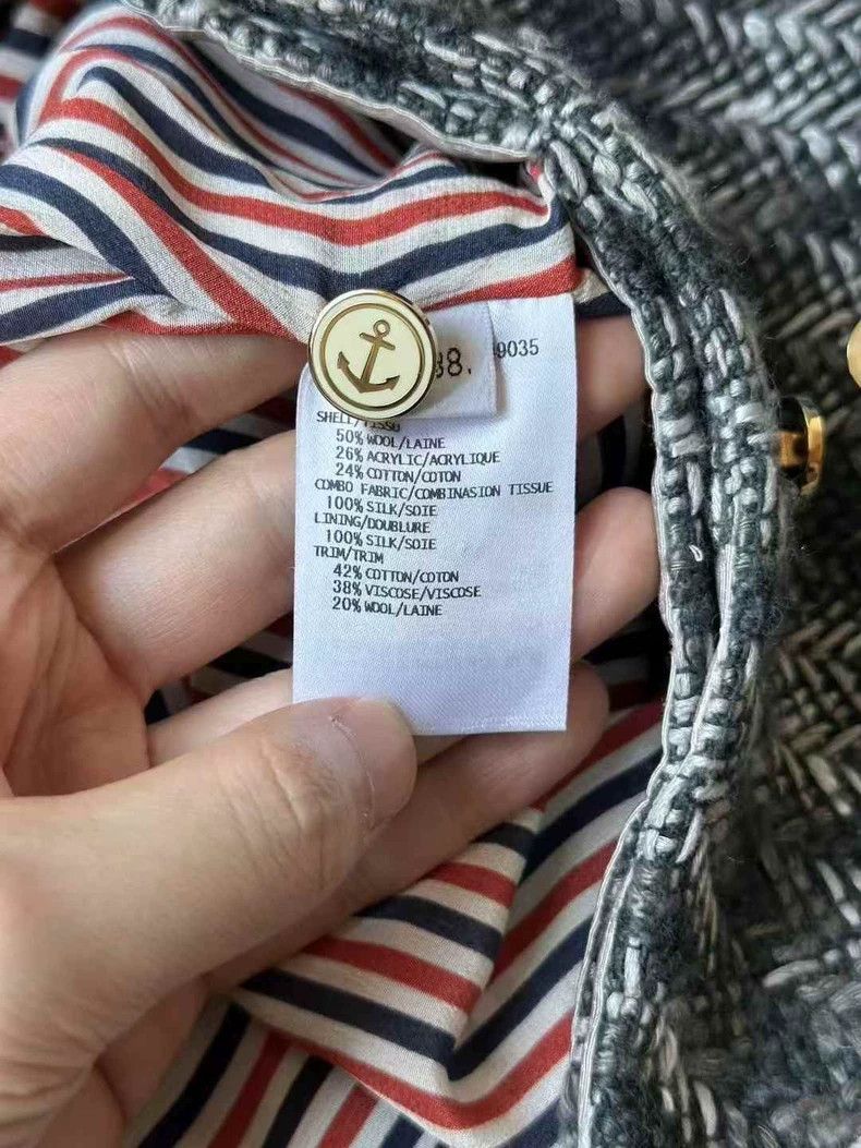 Thom Browne Thom Browne Double-Breasted Fringed Short Skirt Size 38" / US 16 / IT 52 - 3 Thumbnail