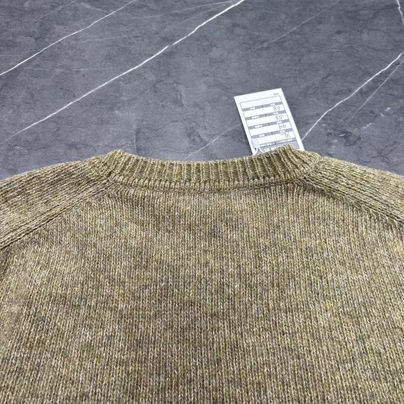 Gucci GUCCI Green Distressed Sweater Size XL Size US XL / EU 56 / 4 - 4 Thumbnail