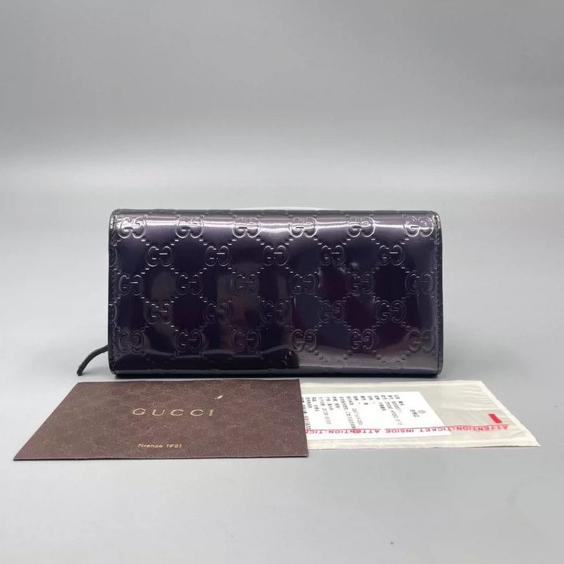Gucci Gucci Patent Leather Tassel Wallet Size ONE SIZE - 2 Thumbnail