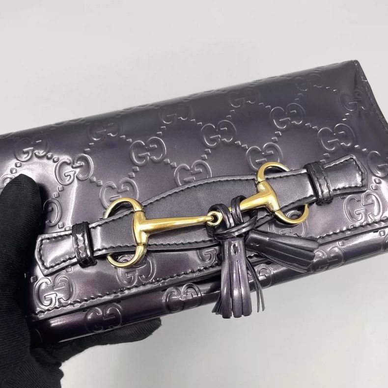 Gucci Gucci Patent Leather Tassel Wallet Size ONE SIZE - 6 Thumbnail