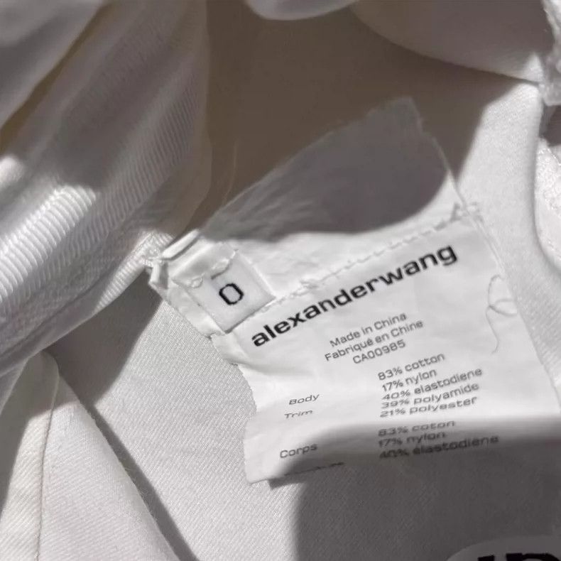 Alexander Wang Alexander Wang Logo High-Waisted Shorts Size 29" - 5 Thumbnail