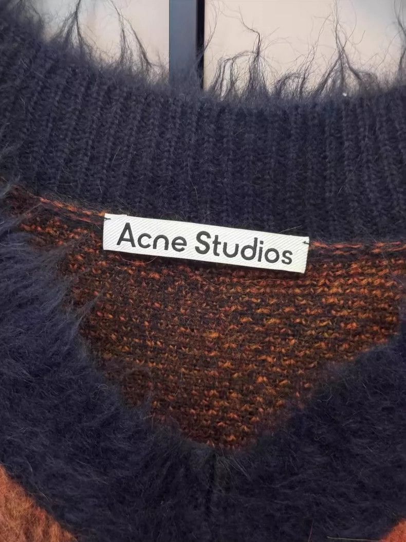 Acne Studios Acne Studios Oversized Plaid Mohair Sweater Size M / US 6-8 / IT 42-44 - 2 Thumbnail