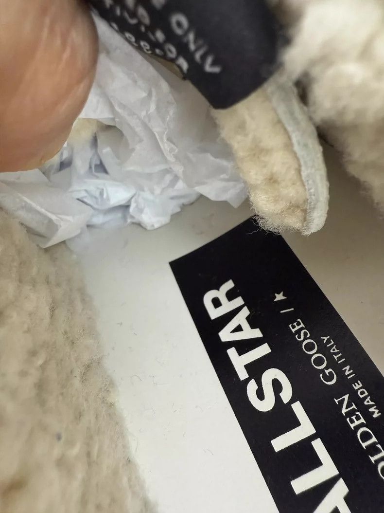 Golden Goose GGDB Silver Star Teddy Slip-On Sneakers Size US 6 / IT 36 - 5 Thumbnail