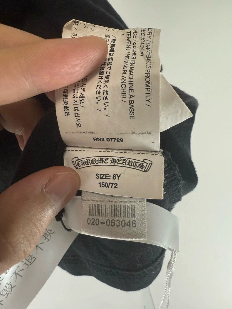 Chrome Hearts Chrome Hearts Short Sleeve T-shirt Size 8y Size US M / EU 48-50 / 2 - 5 Thumbnail