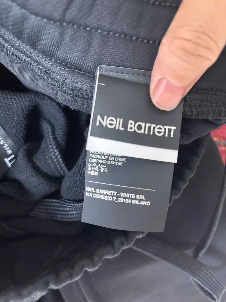 Neil Barrett Neil Barrett Men's Knit Sport Casual Pants Size US 30 / EU 46 - 5 Thumbnail