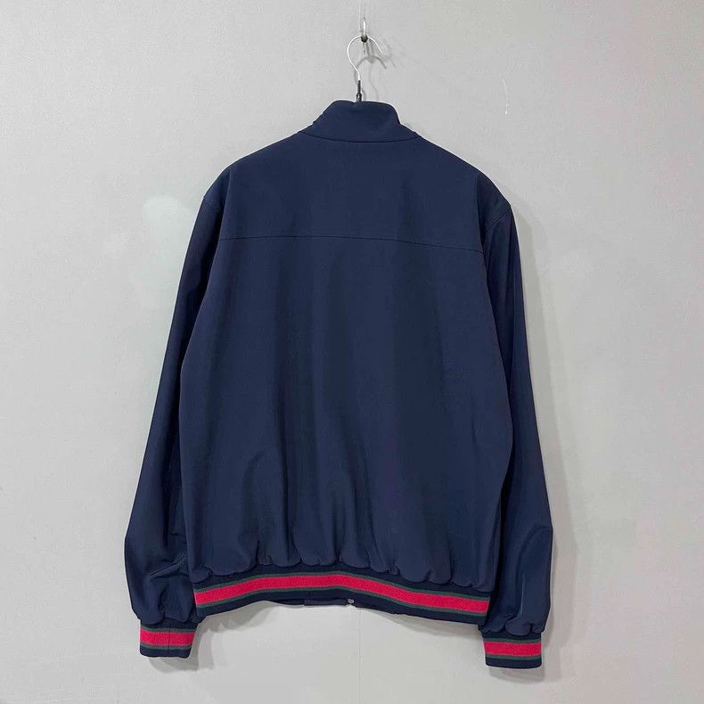 Gucci Embroidered Logo Striped Gucci Jacket Size US L / EU 52-54 / 3 - 4 Thumbnail