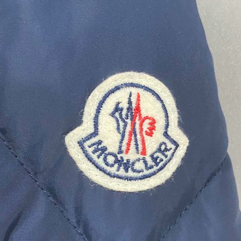 Moncler Moncler Dark Blue Puffer Jacket Size US L / EU 52-54 / 3 - 3 Thumbnail