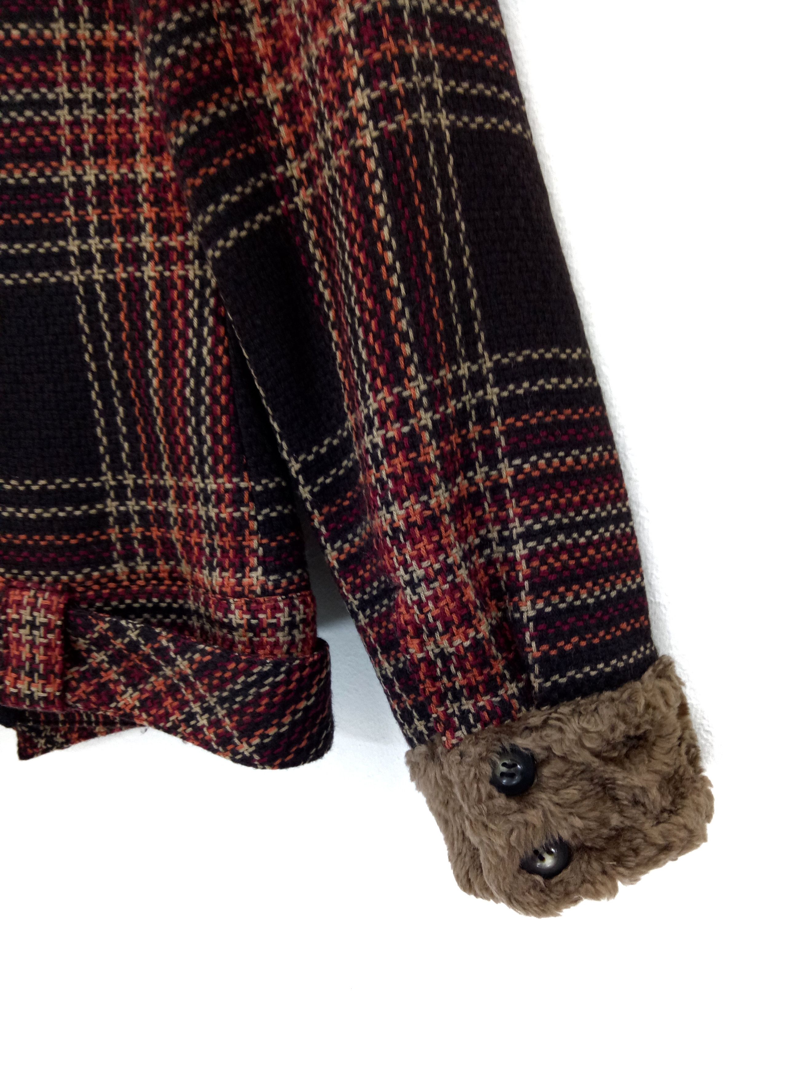 Le Coq Sportif 🔥Le Coq Sportif🇯🇵Tartan Wool Zip Up Jacket RARE Design Size US S / EU 44-46 / 1 - 9 Thumbnail
