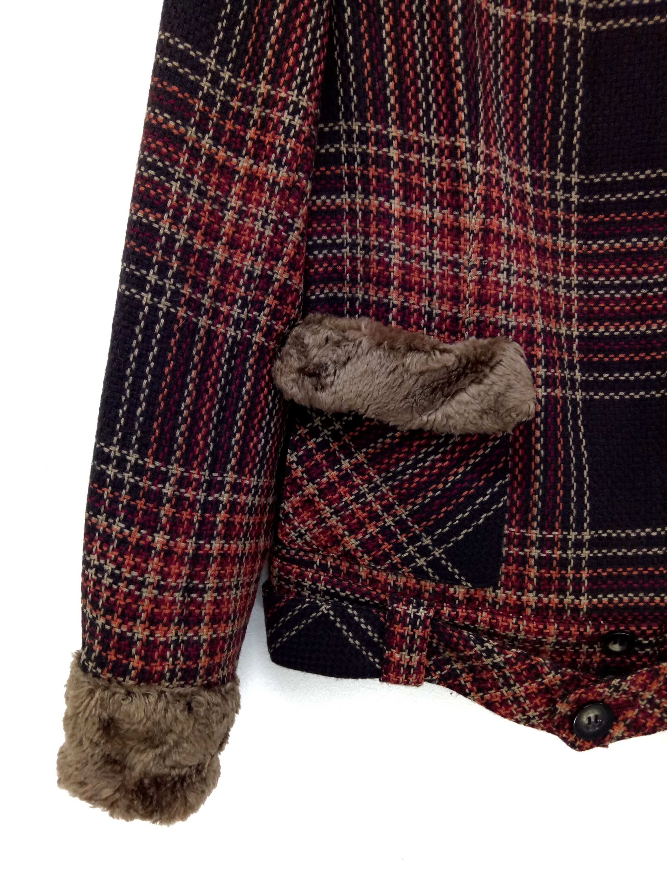 Le Coq Sportif 🔥Le Coq Sportif🇯🇵Tartan Wool Zip Up Jacket RARE Design Size US S / EU 44-46 / 1 - 6 Thumbnail