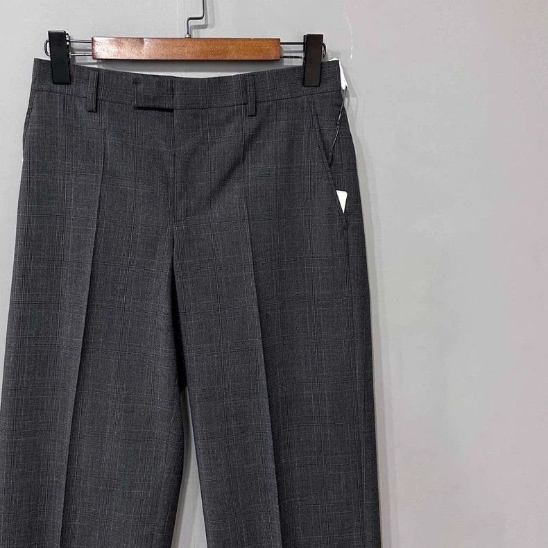 Miu Miu New Gray Long Trousers from MIUMIU Size US 44 / EU 60 - 2 Thumbnail