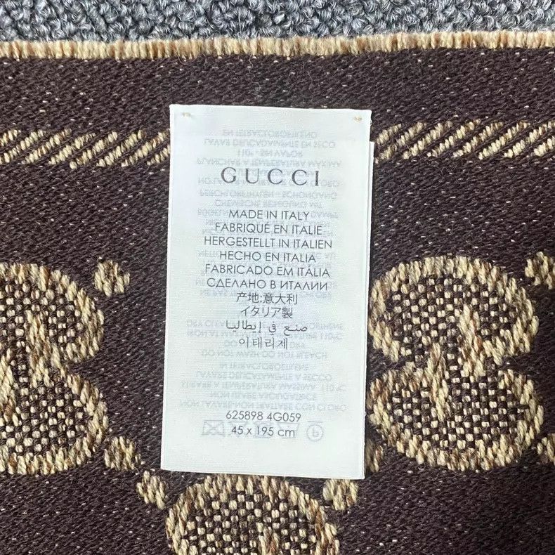 Gucci Double-sided Printed Scarf by GUCCI Size ONE SIZE - 5 Thumbnail