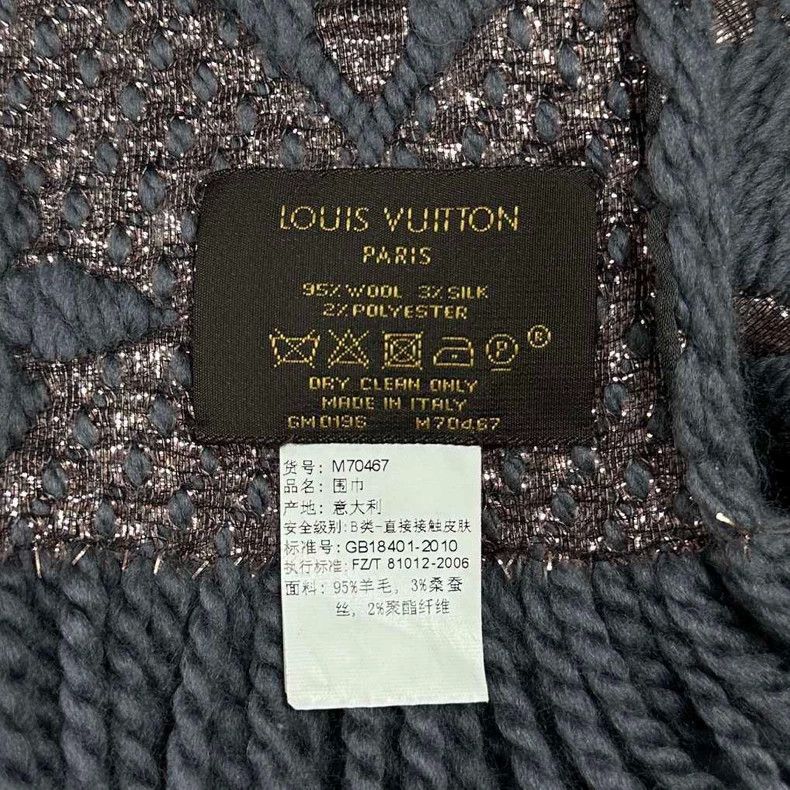 Louis Vuitton Louis Vuitton Printed Wool Scarf Size ONE SIZE - 4 Thumbnail