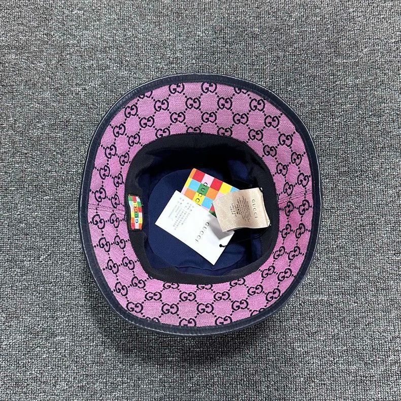 Gucci Full Print Logo Fisherman Hat by Gucci Size ONE SIZE - 4 Thumbnail