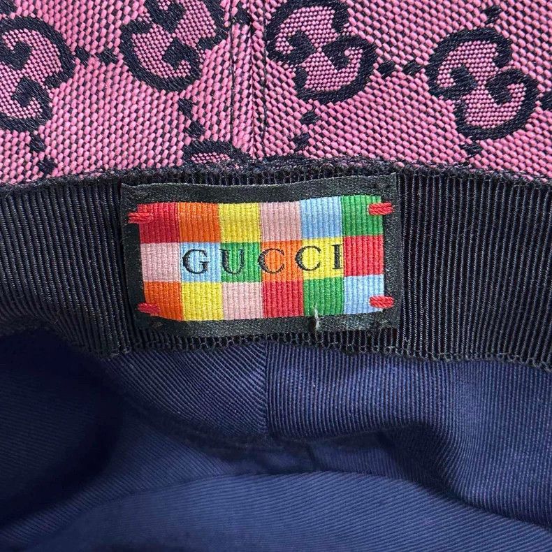 Gucci Full Print Logo Fisherman Hat by Gucci Size ONE SIZE - 7 Thumbnail