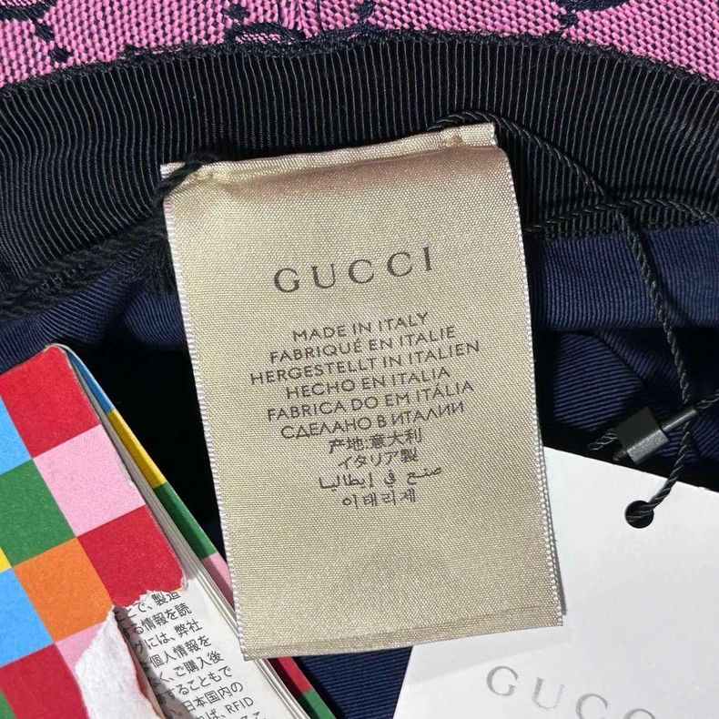 Gucci Full Print Logo Fisherman Hat by Gucci Size ONE SIZE - 8 Thumbnail