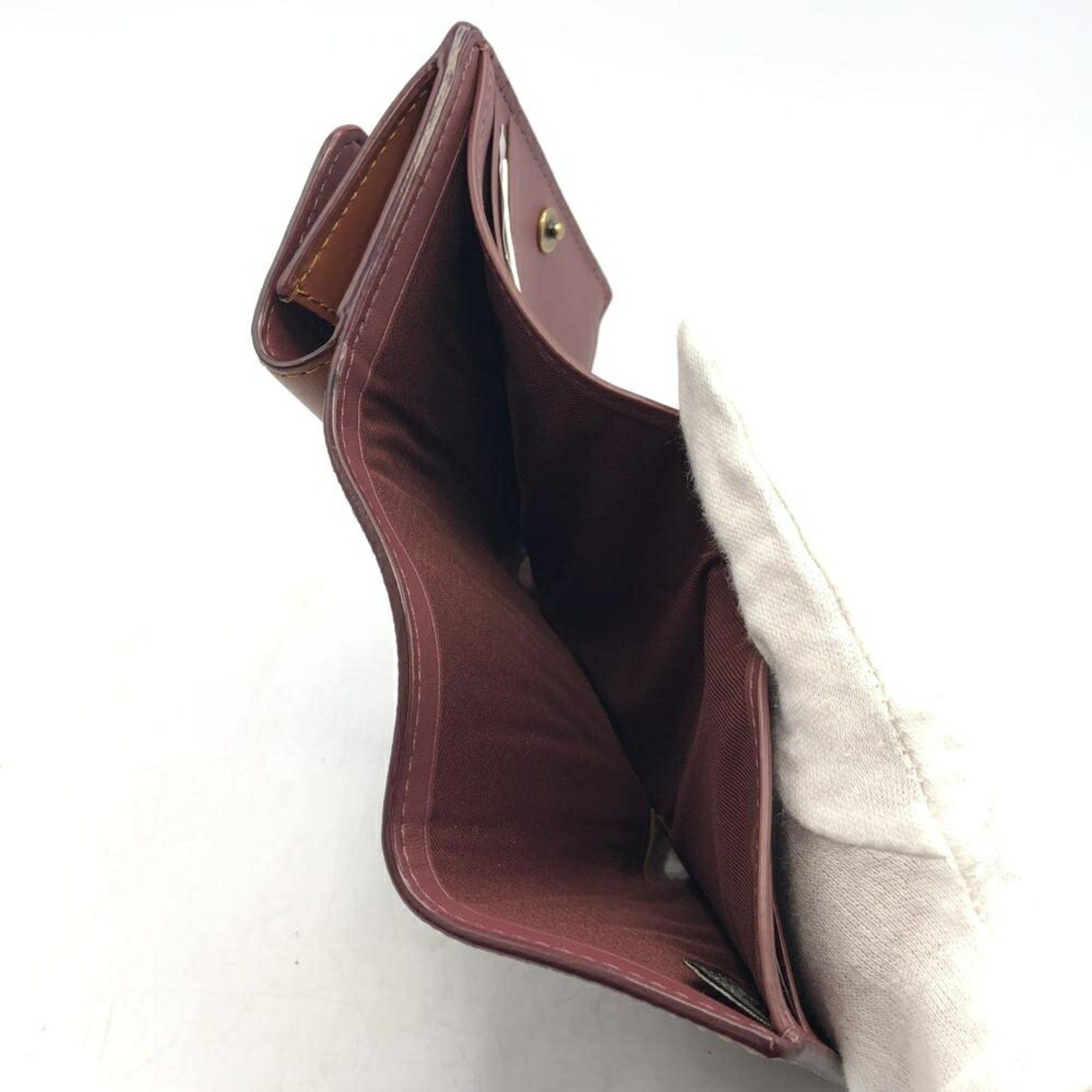 Coach COACH Signature Canvas Mini Tri-fold Wallet CM438 Coach Size ONE SIZE - 5 Thumbnail