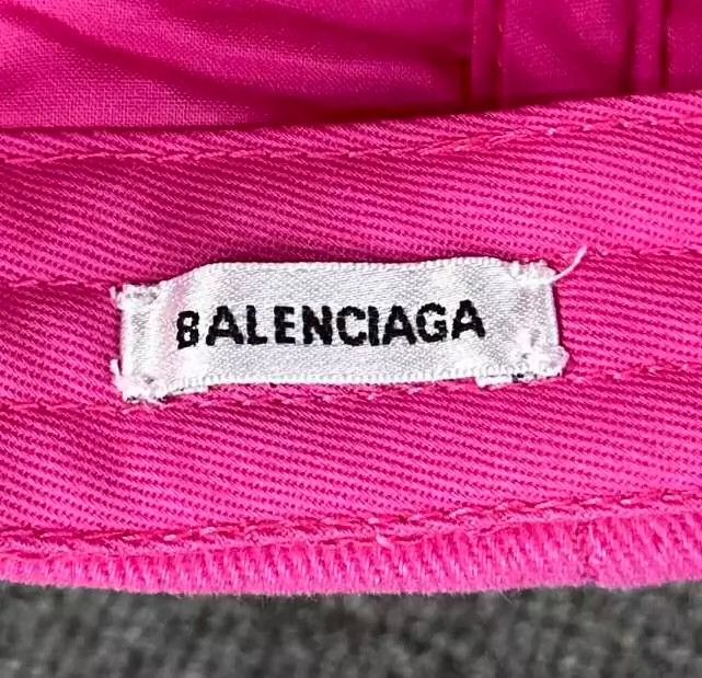 Balenciaga Balenciaga Pink Baseball Cap with Embroidered Logo Size ONE SIZE - 3 Thumbnail