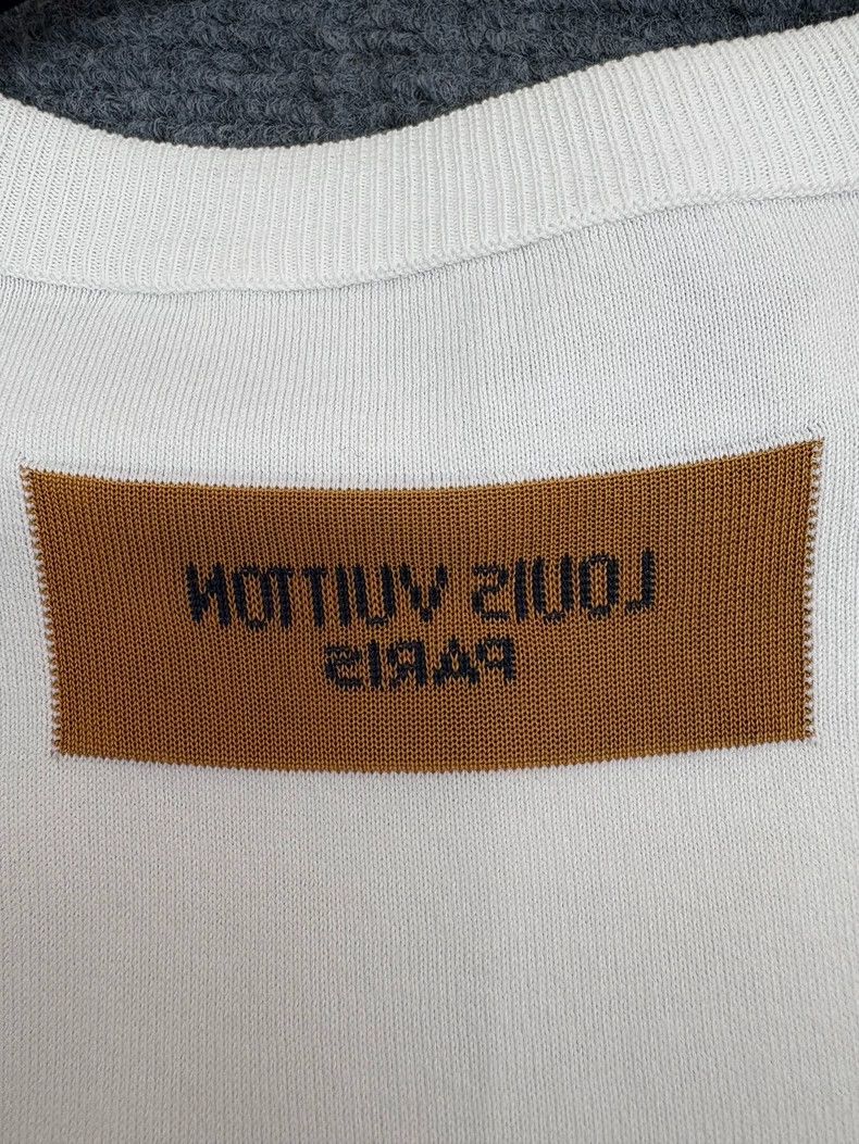 Louis Vuitton Louis Vuitton White Green Logo Short Sleeve Shirt Size US S / EU 44-46 / 1 - 6 Thumbnail