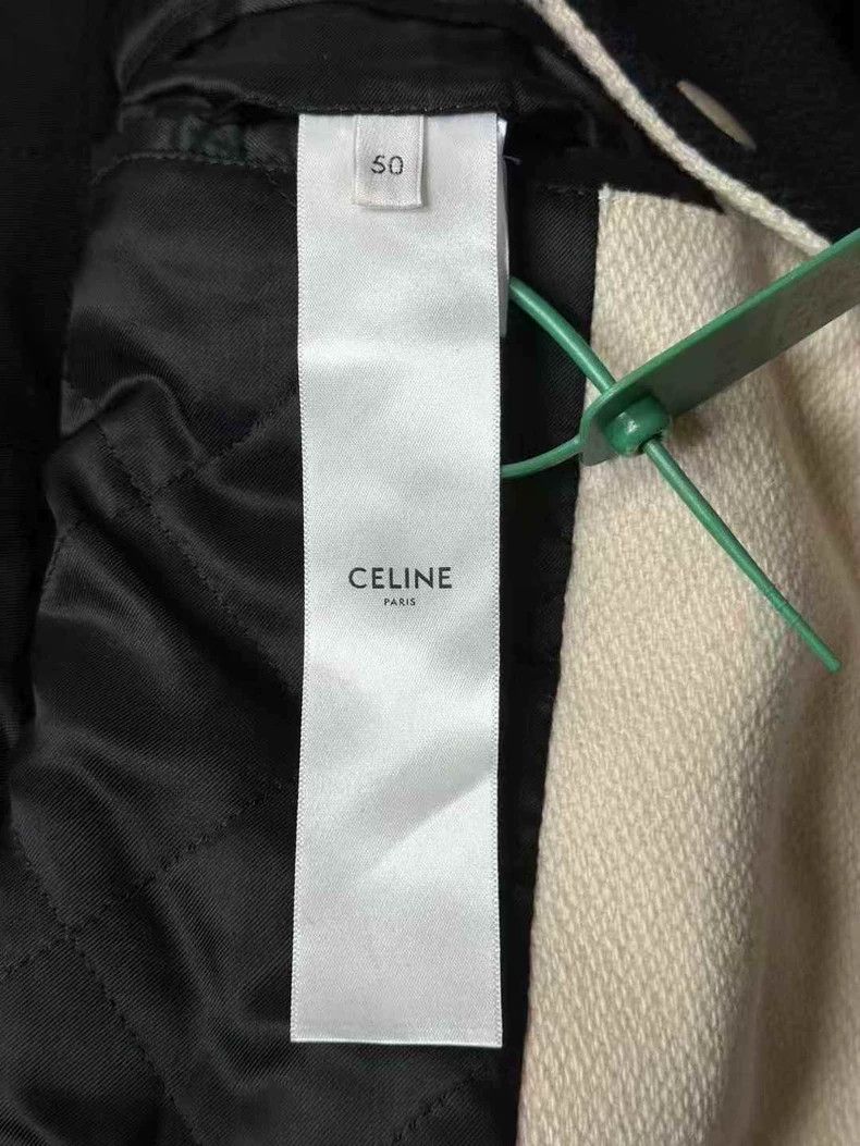 Celine Celine Wool Jacket with Letter C Size US XXL / EU 58 / 5 - 4 Thumbnail