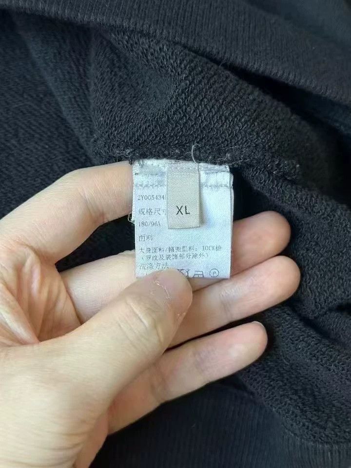 Celine Celine Logo Black Hoodie Size XL Size US XL / EU 56 / 4 - 4 Thumbnail
