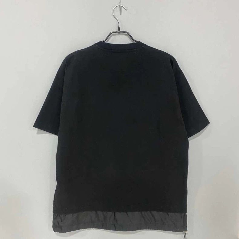 Prada PRADA Logo Stitching Nylon Short Sleeve Shirt Size US S / EU 44-46 / 1 - 3 Thumbnail