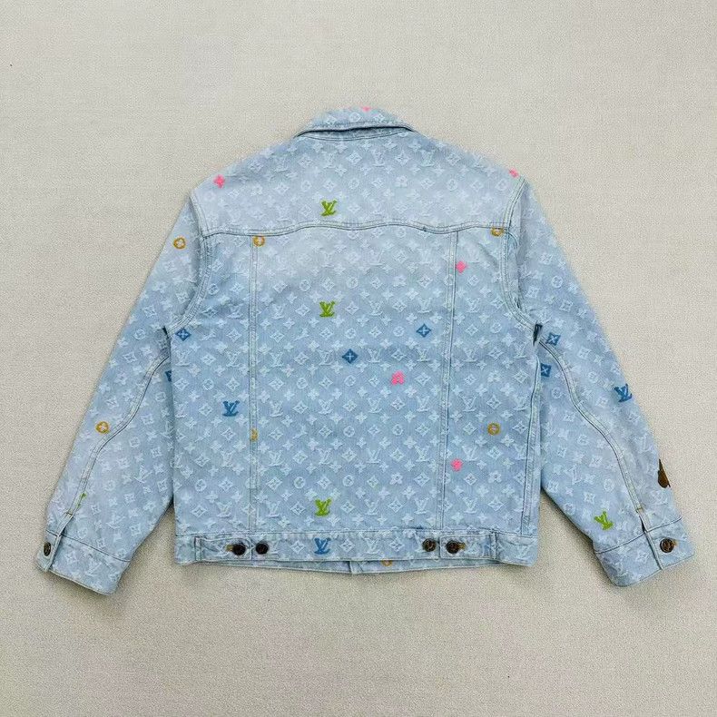 Louis Vuitton Louis Vuitton Tyler Denim Jacket Size US L / EU 52-54 / 3 - 2 Thumbnail