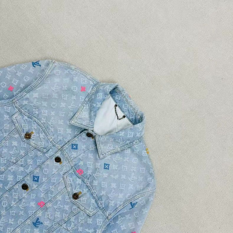 Louis Vuitton Louis Vuitton Tyler Denim Jacket Size US L / EU 52-54 / 3 - 3 Thumbnail