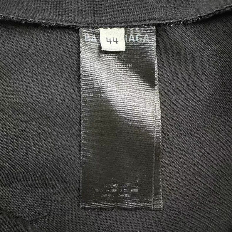 Balenciaga Balenciaga Embroidered Logo Casual Pants Size 44 Size US 44 / EU 60 - 4 Thumbnail
