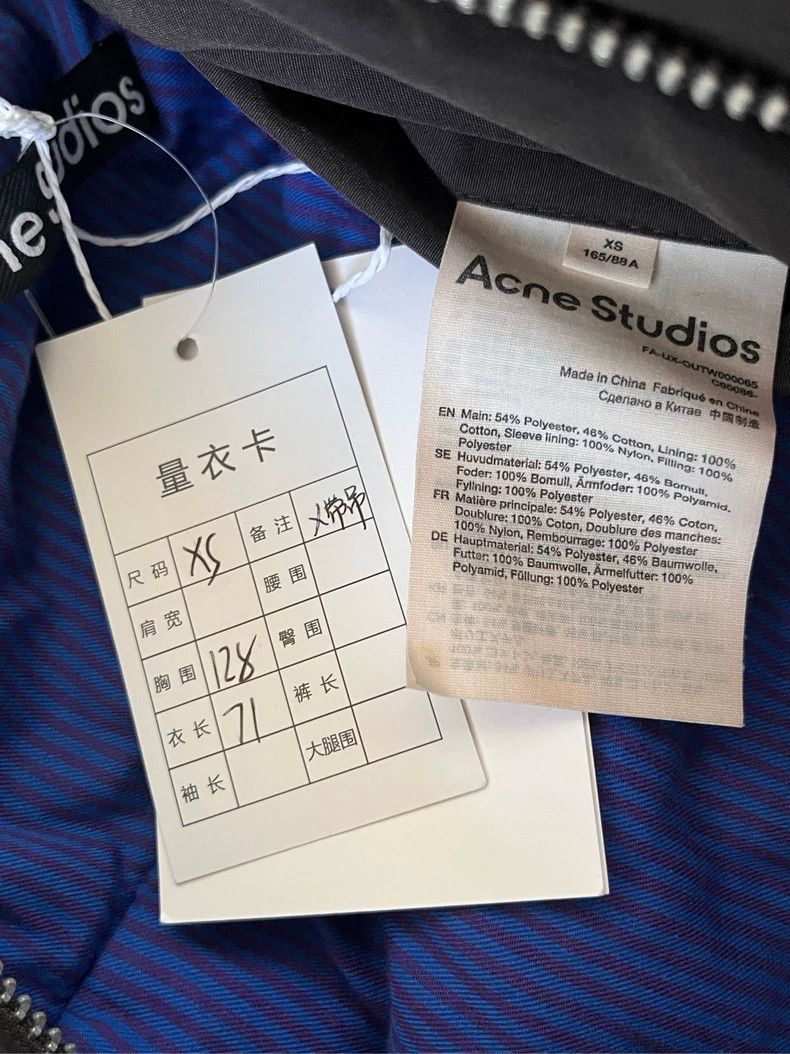 Acne Studios Acne Studios Black Puffer Jacket Size US XS / EU 42 / 0 - 5 Thumbnail