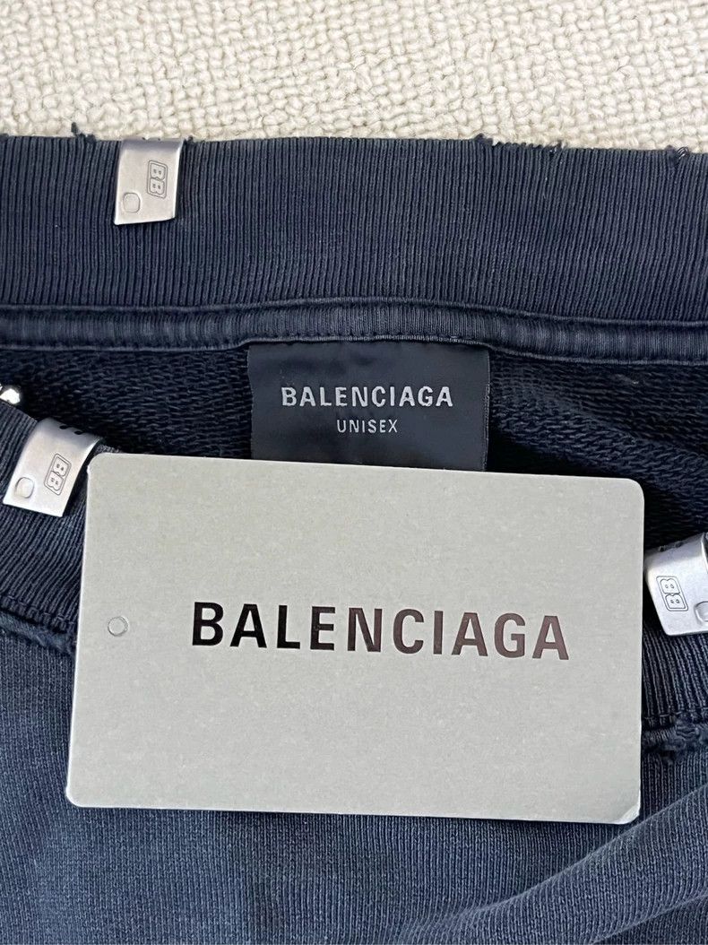 Balenciaga Balenciaga Long Sleeve Casual Sweatshirt Top Size US S / EU 44-46 / 1 - 4 Thumbnail