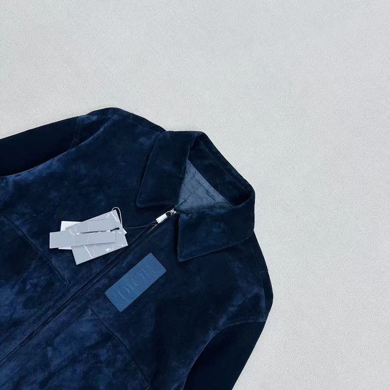 Dior DIOR Embroidered Logo Suede Jacket Size 50 Size US L / EU 52-54 / 3 - 4 Thumbnail