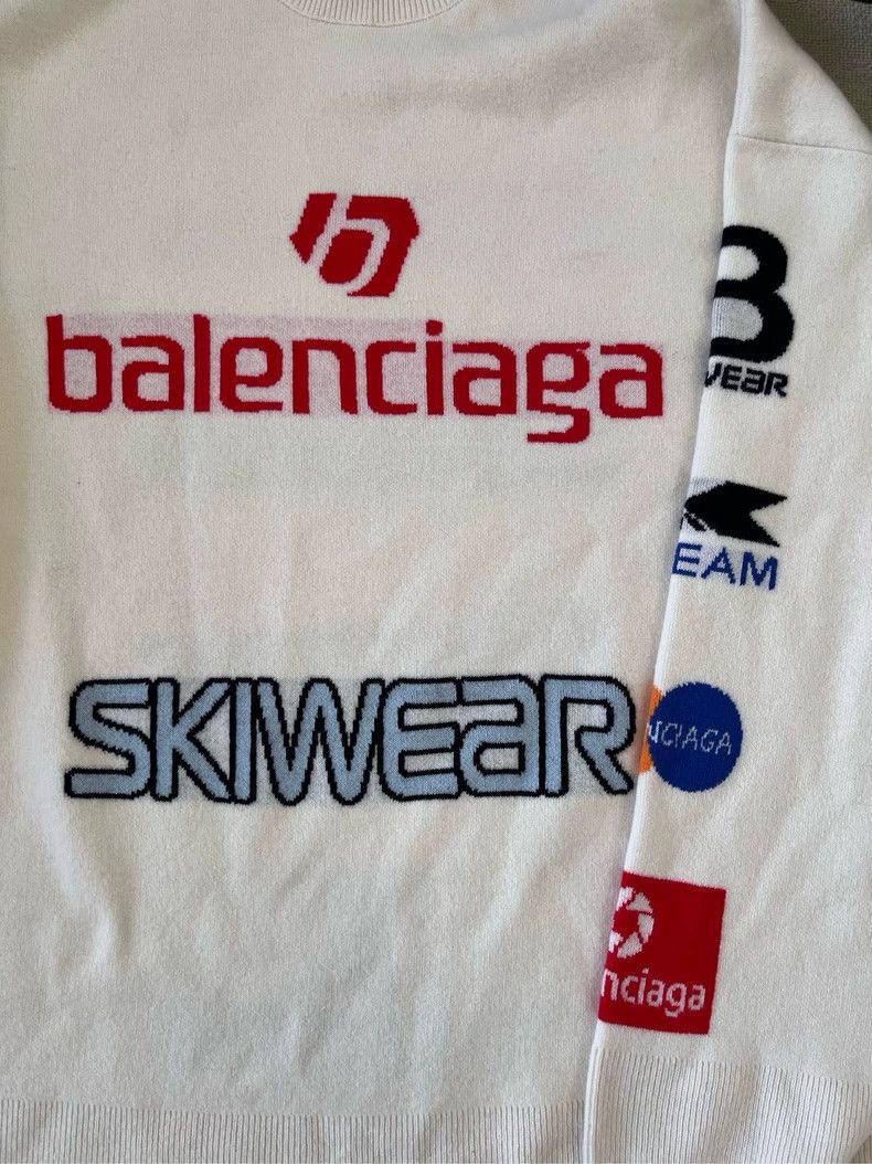 Balenciaga Balenciaga FW24 SKIWEAR High Neck Sweater Size US S / EU 44-46 / 1 - 3 Thumbnail