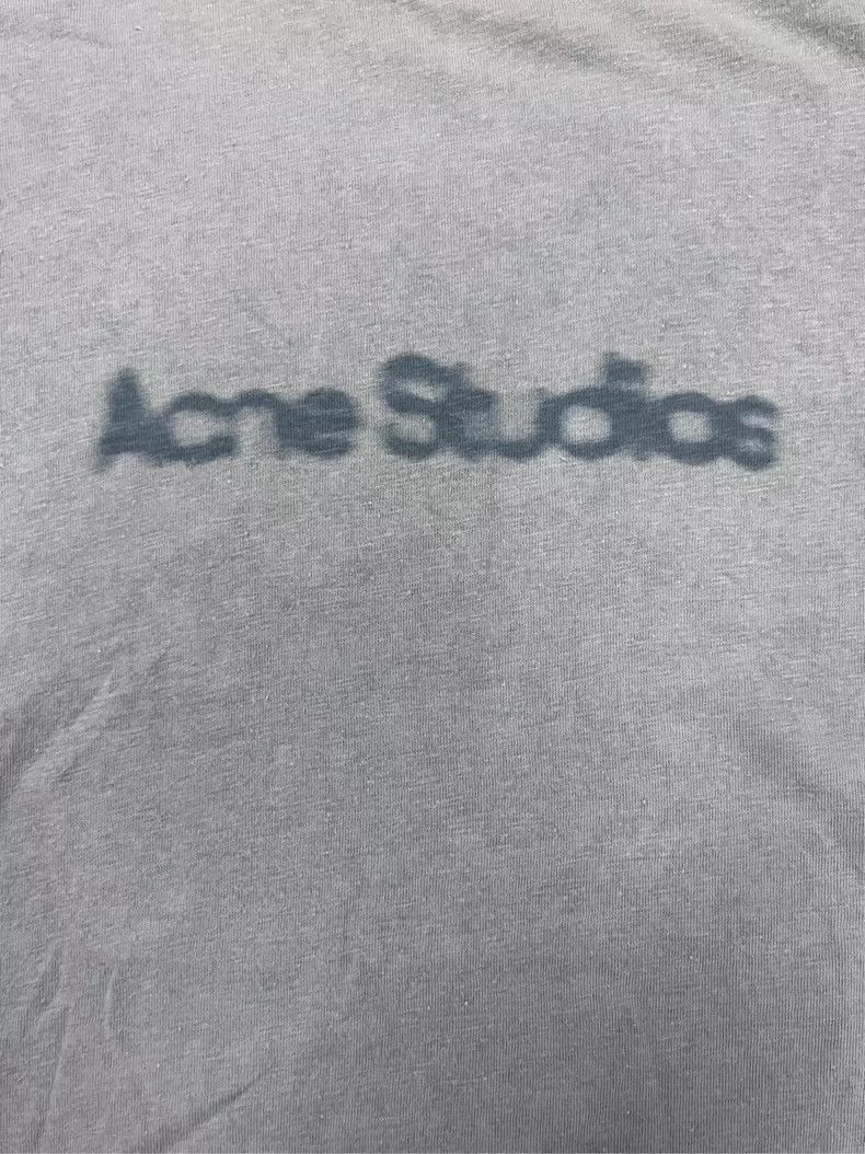 Acne Studios Acne Studios Faded Logo Short Sleeve T-Shirt Size US XS / EU 42 / 0 - 4 Thumbnail