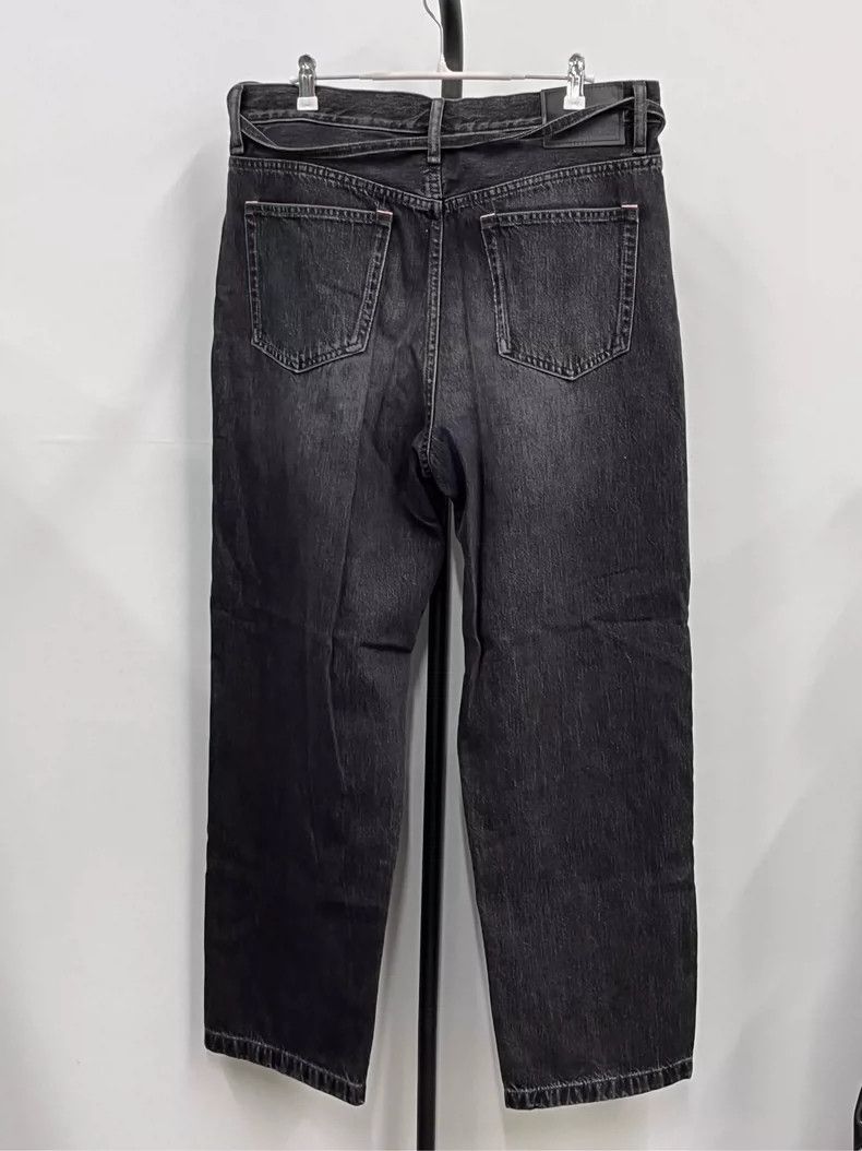 Acne Studios Acne Studios 1991 Black Wide-Leg Jeans Size US 32 / EU 48 - 2 Thumbnail