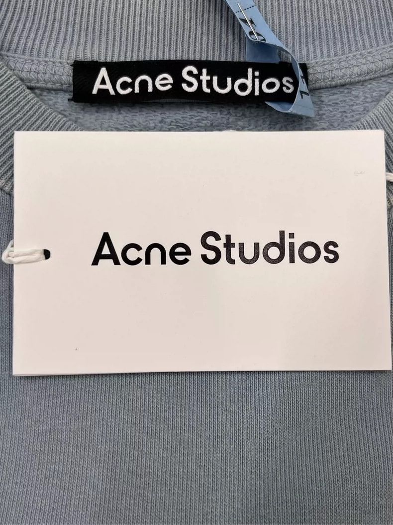 Acne Studios Acne Studios Blue Oversized Sweatshirt SS22 Size US XXS / EU 40 - 5 Thumbnail