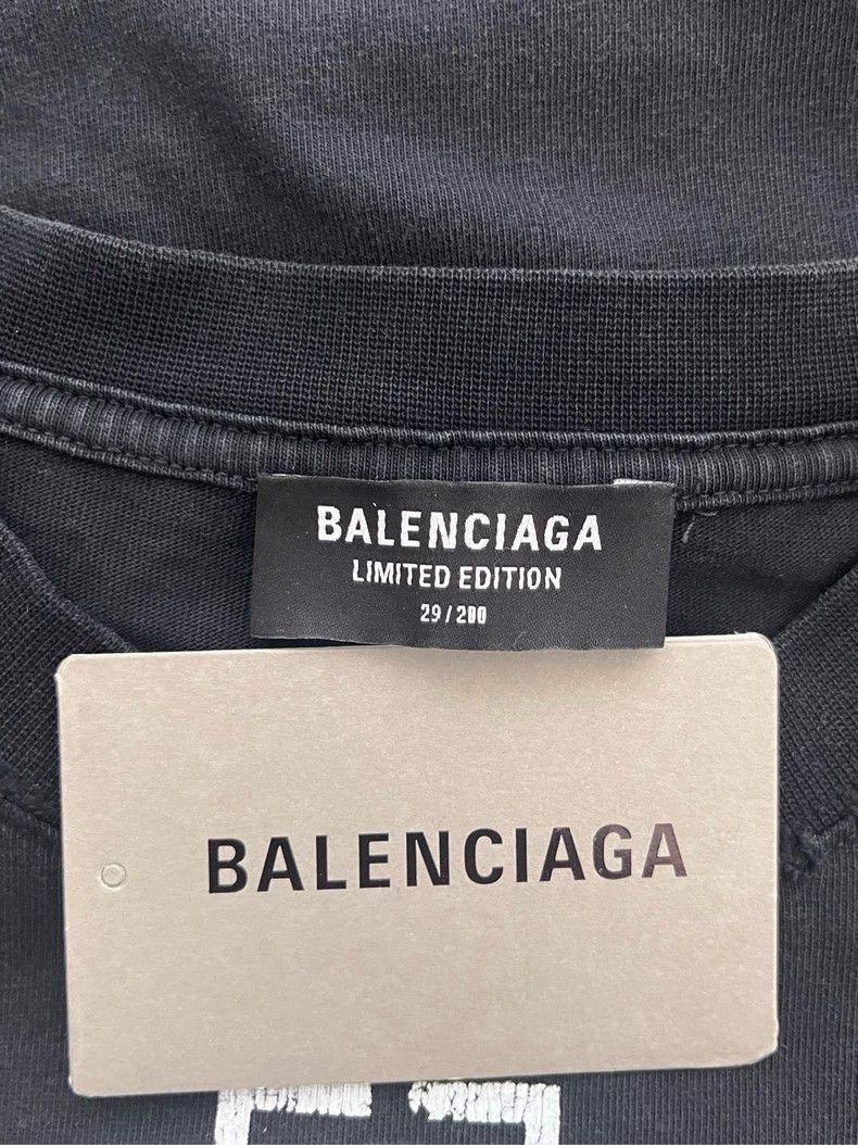 Balenciaga Balenciaga Limited Edition Long Sleeve T-Shirt Size US XXS / EU 40 - 4 Thumbnail