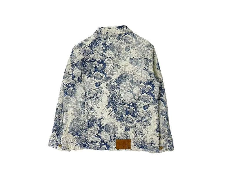 Louis Vuitton Louis Vuitton Floral Denim Jacket Size US L / EU 52-54 / 3 - 2 Thumbnail