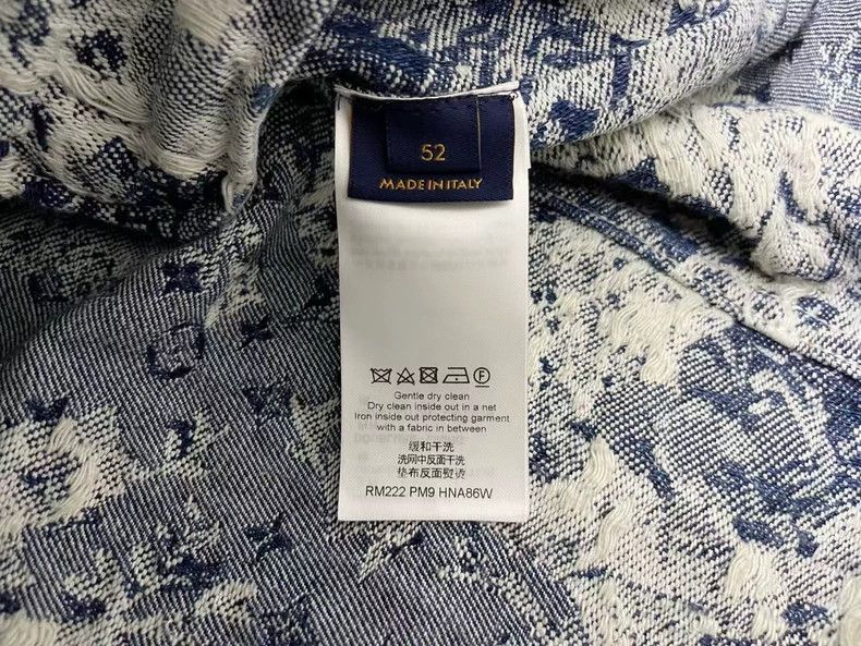 Louis Vuitton Louis Vuitton Floral Denim Jacket Size US L / EU 52-54 / 3 - 4 Thumbnail