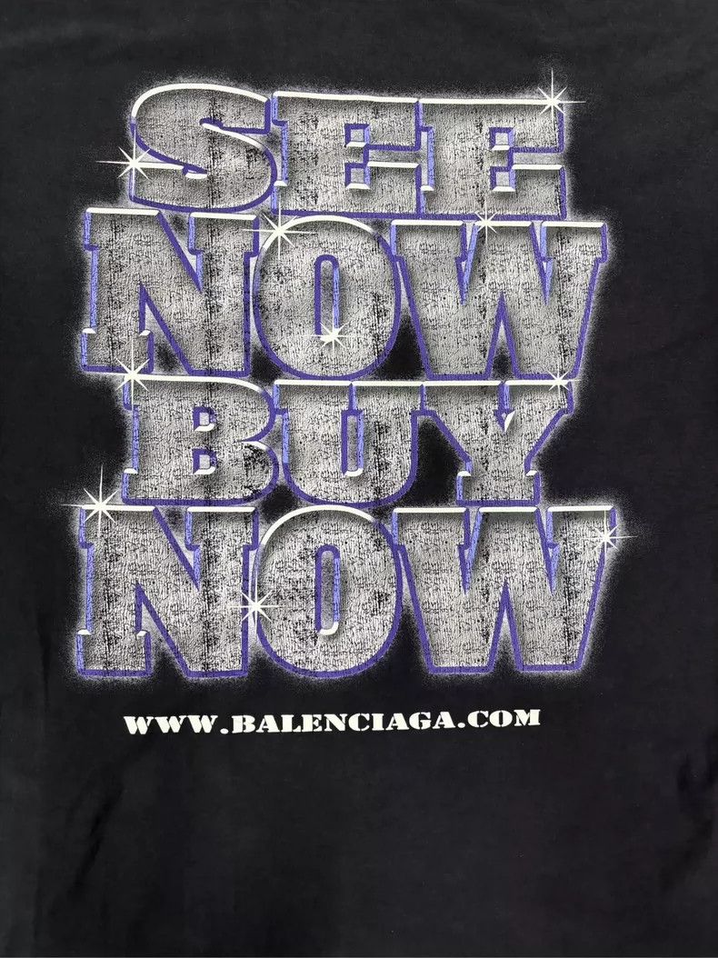 Balenciaga Balenciaga SS24 Letter Print Short Sleeve T-Shirt Size US S / EU 44-46 / 1 - 3 Thumbnail
