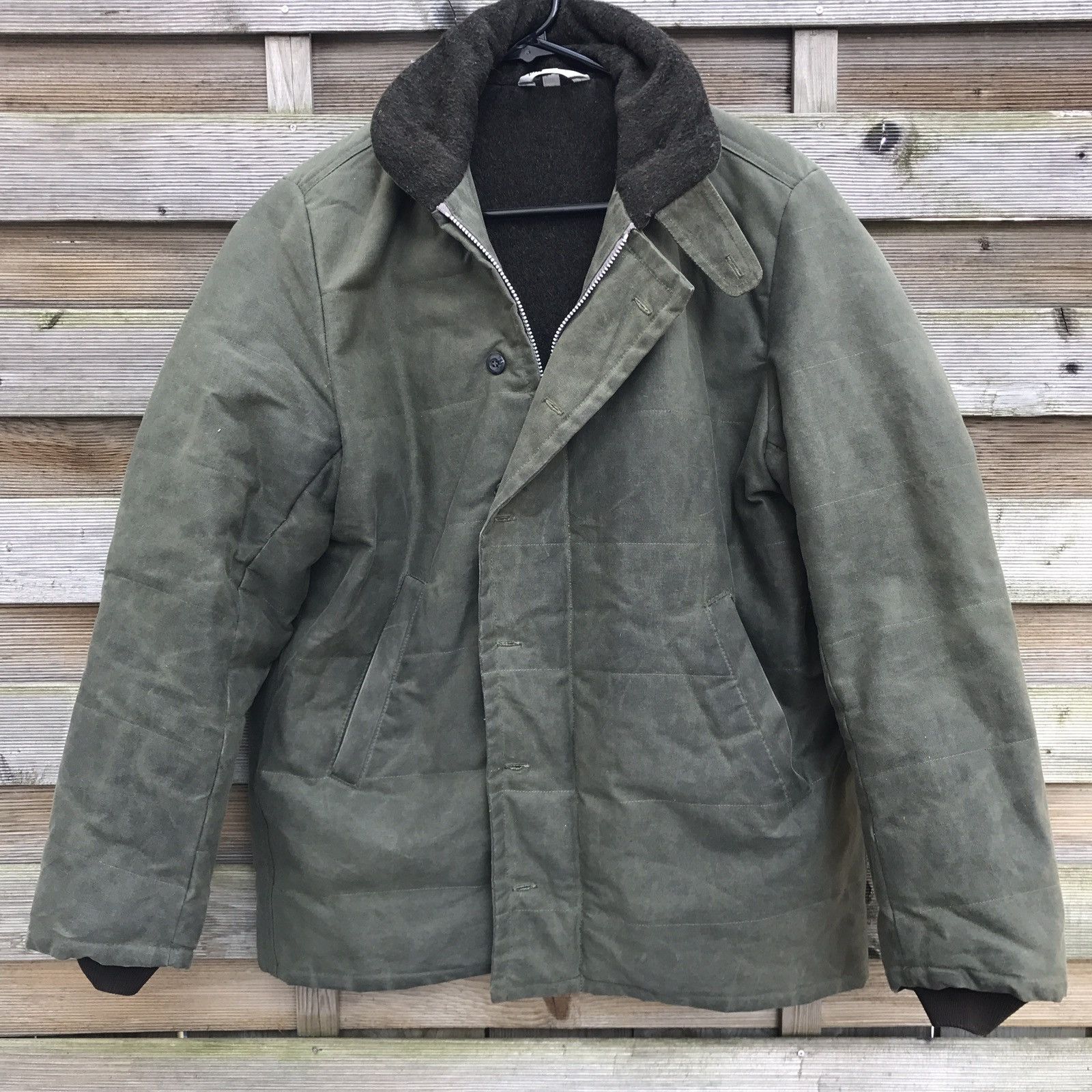 Dana Lee Waxed N-1 Style Deck Jacket Size US L / EU 52-54 / 3 - 1 Preview