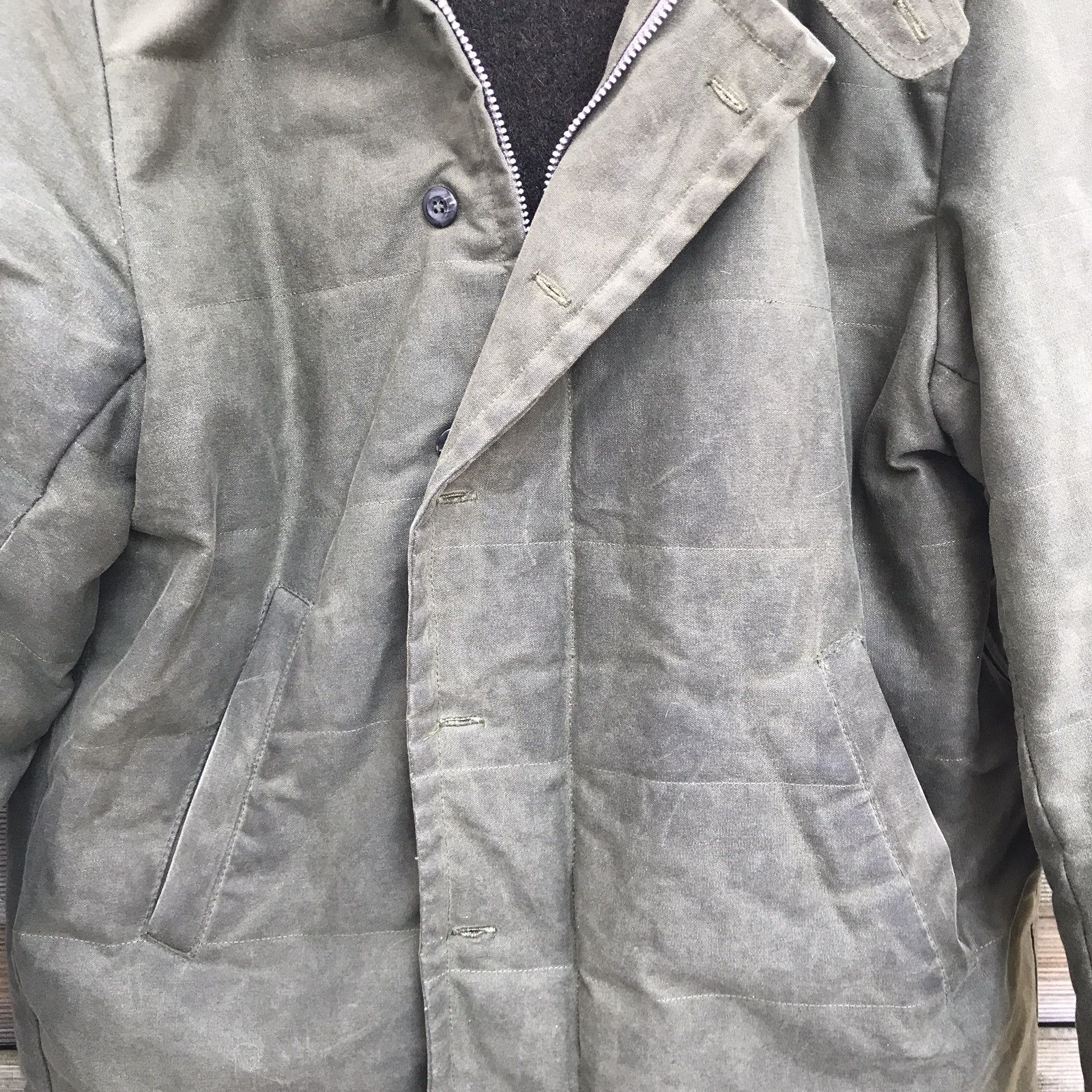 Dana Lee Waxed N-1 Style Deck Jacket Size US L / EU 52-54 / 3 - 3 Thumbnail