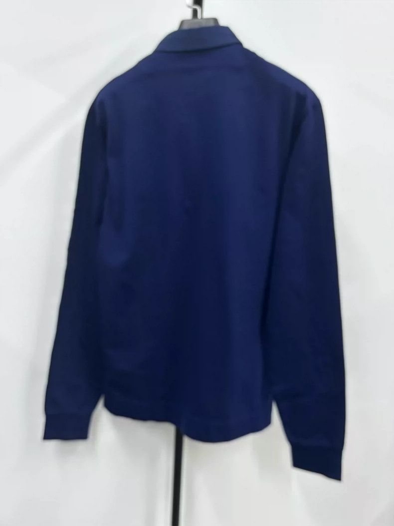 Gucci GUCCI Long Sleeve Polo Shirt with Logo Size US M / EU 48-50 / 2 - 2 Thumbnail