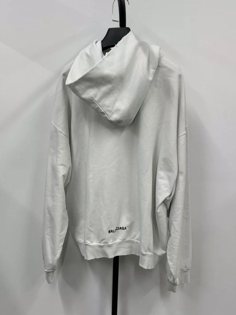 Balenciaga Balenciaga Embroidered Casual Hoodie Size M Size US M / EU 48-50 / 2 - 3 Thumbnail