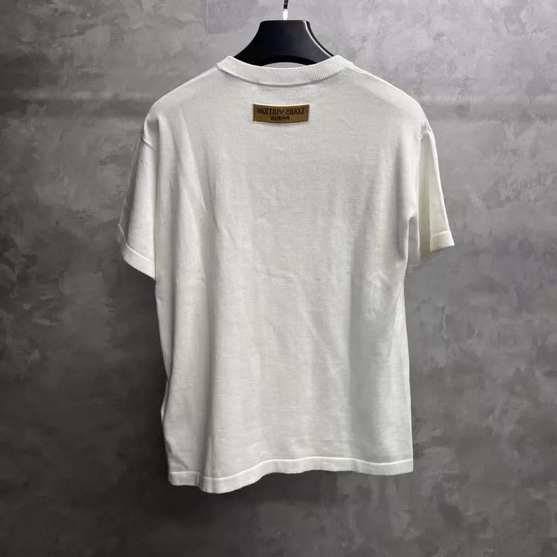 Louis Vuitton Louis Vuitton White Short Sleeve T-Shirt Size US S / EU 44-46 / 1 - 2 Thumbnail