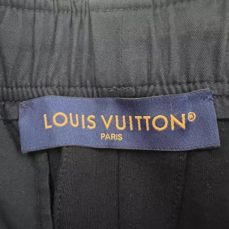 Louis Vuitton Louis Vuitton Black Elastic Waist Pants Size US 40 / EU 56 - 3 Thumbnail