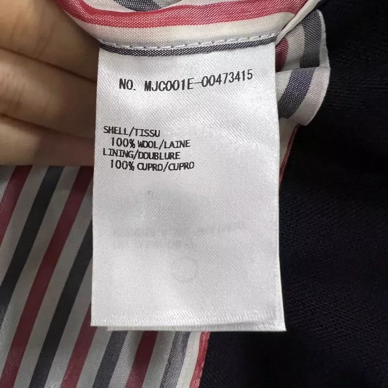 Thom Browne Thom Browne Striped Collar Blazer Size 4 Size US M / EU 48-50 / 2 - 6 Thumbnail