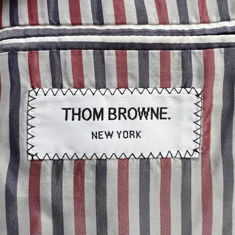 Thom Browne Thom Browne Striped Collar Blazer Size 4 Size US M / EU 48-50 / 2 - 3 Thumbnail
