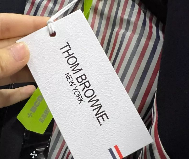 Thom Browne Thom Browne Striped Collar Blazer Size 4 Size US M / EU 48-50 / 2 - 5 Thumbnail