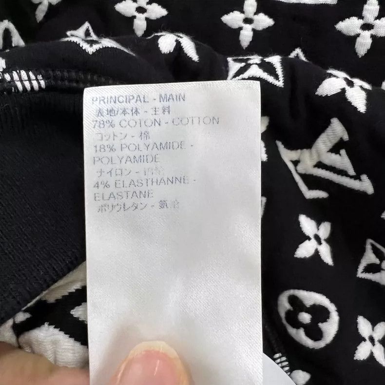 Louis Vuitton Louis Vuitton Black Monogram Sweatshirt Size S Size US S / EU 44-46 / 1 - 5 Thumbnail