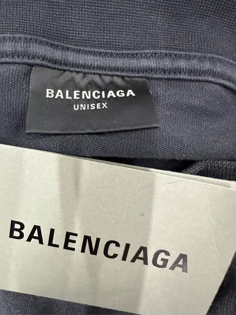 Balenciaga Balenciaga Long Sleeve XXXL Vintage Shirt Size US XXL / EU 58 / 5 - 4 Thumbnail